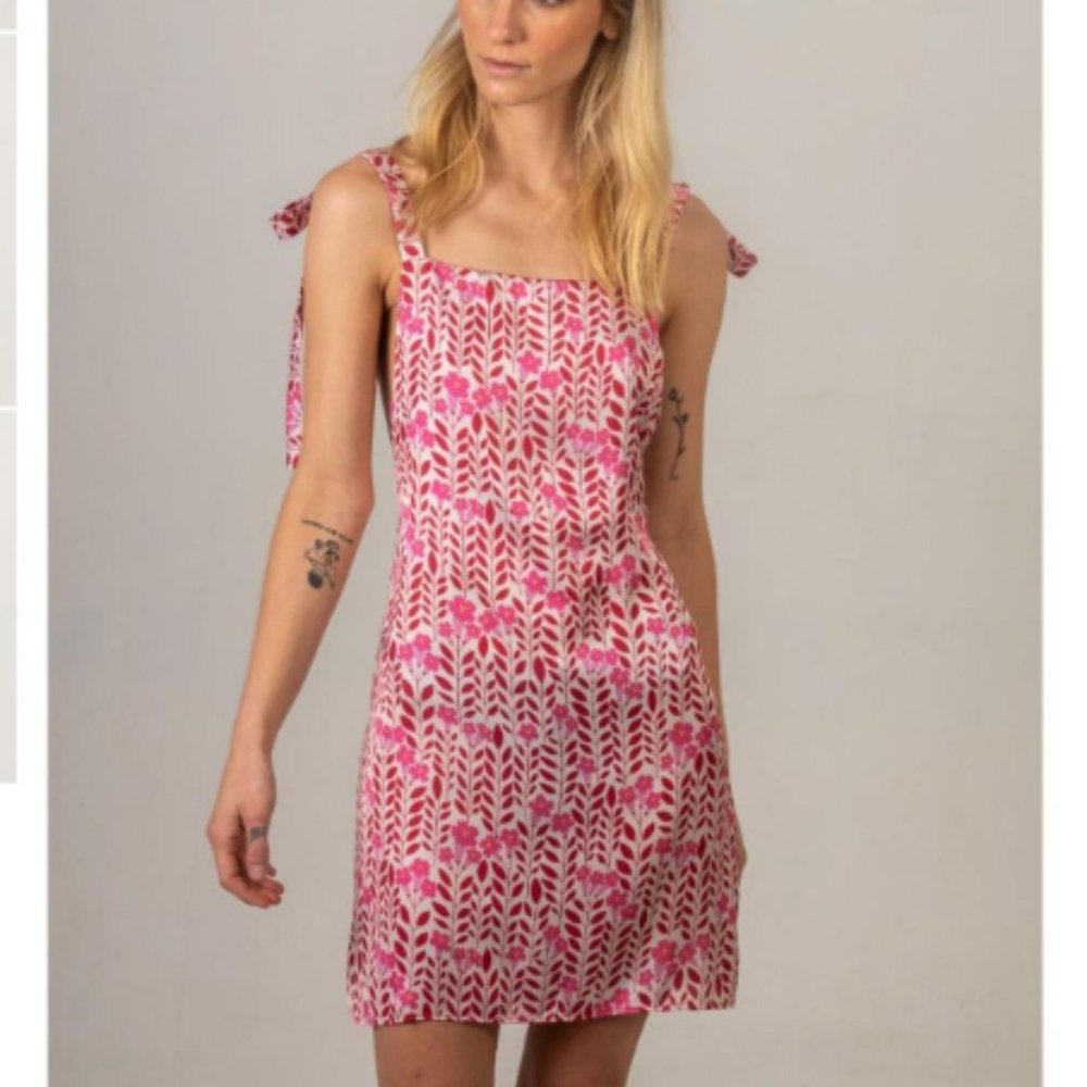 Brand New Lobo Rosa Arara Dress